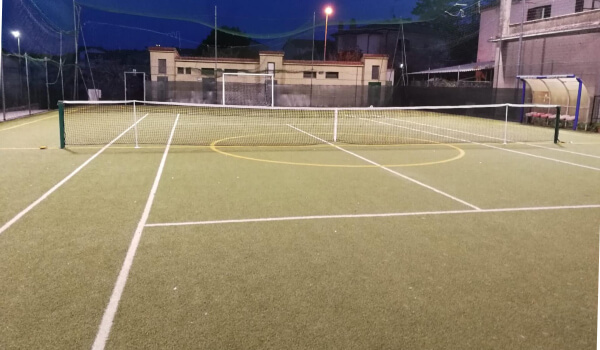 Match analysis campo da tennis